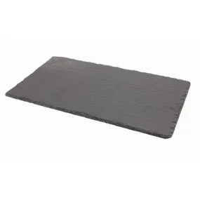 Genware Natural Edge Slate Platter 30 X 20cm (Pack of 6)