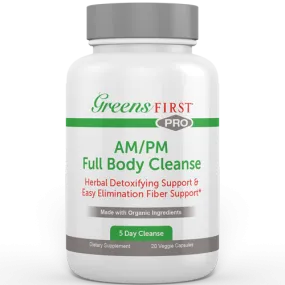 Greens first AM/PM Cleanse 20 vegcaps