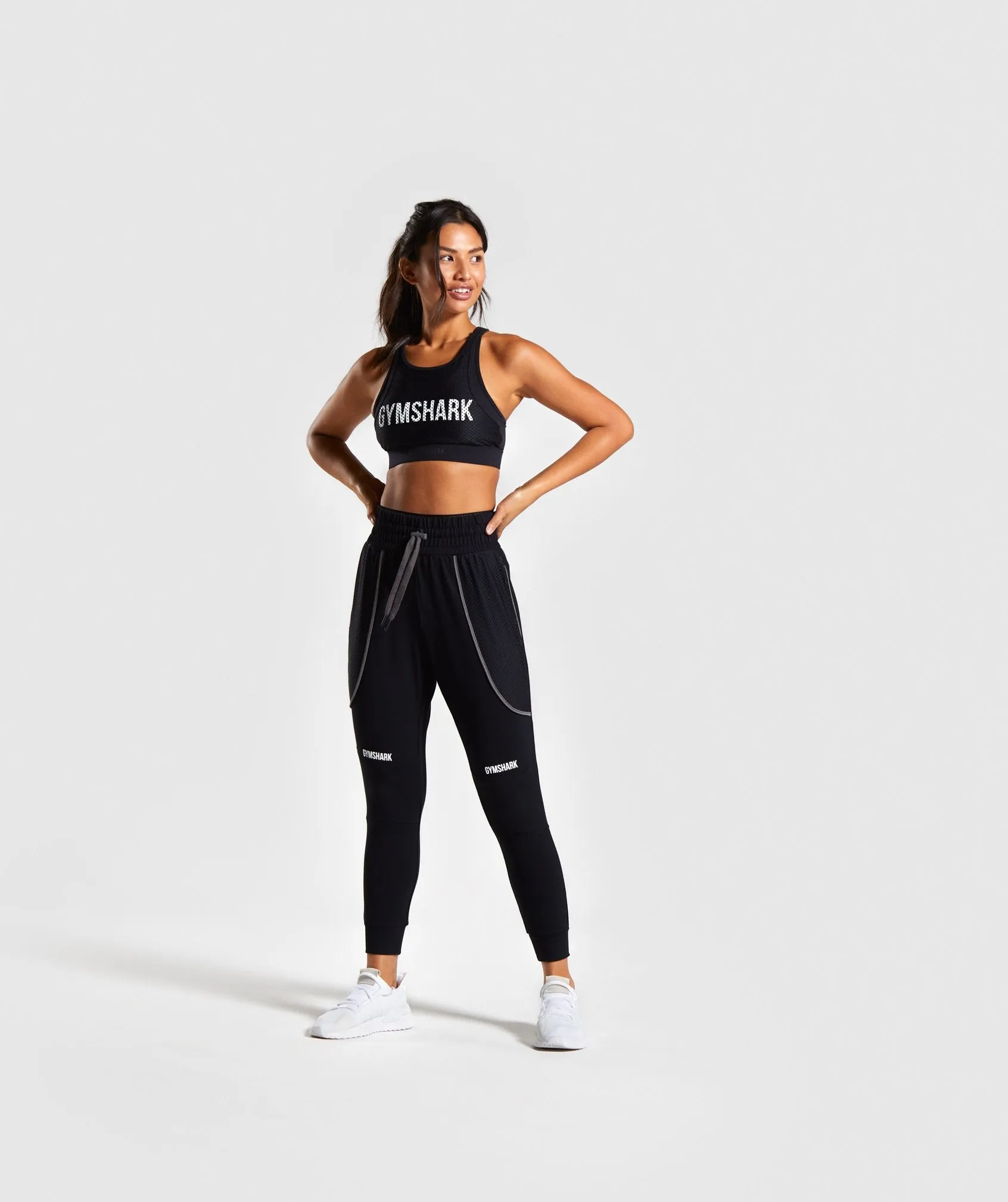 Gymshark Movement Mesh Sports Bra - Black