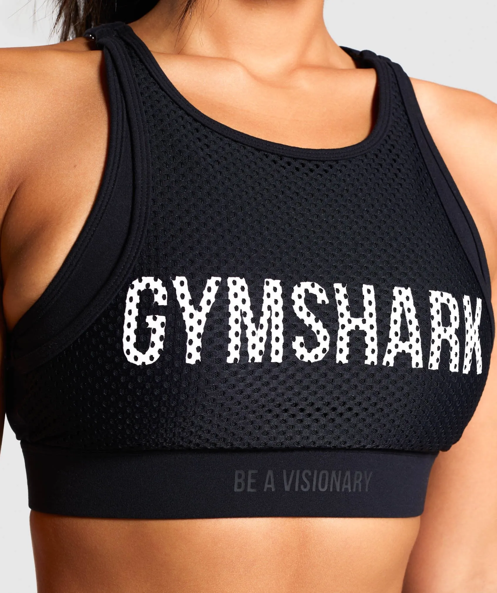 Gymshark Movement Mesh Sports Bra - Black