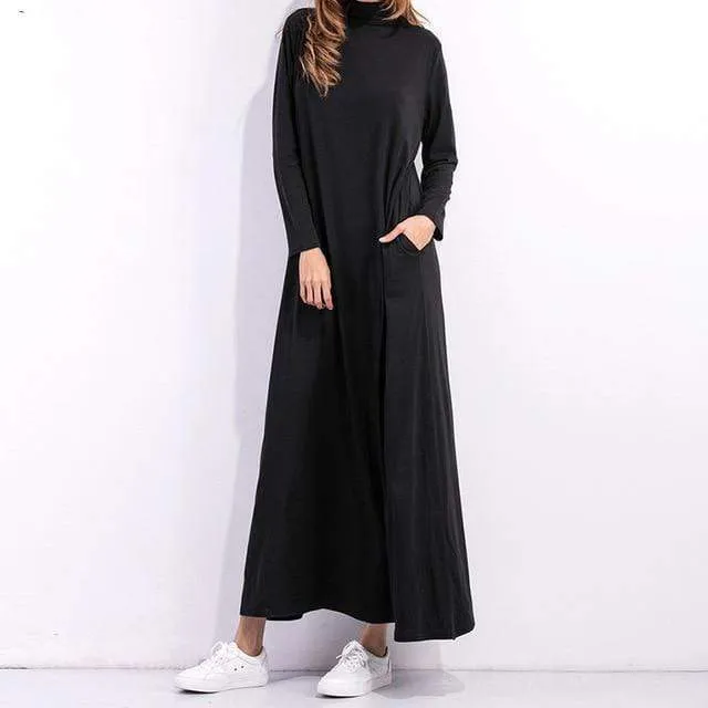 Harper Long Sleeve Maxi Dresses