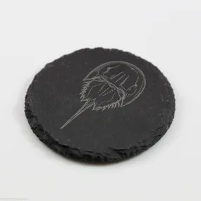 Horseshoe Crab Slate Coaster