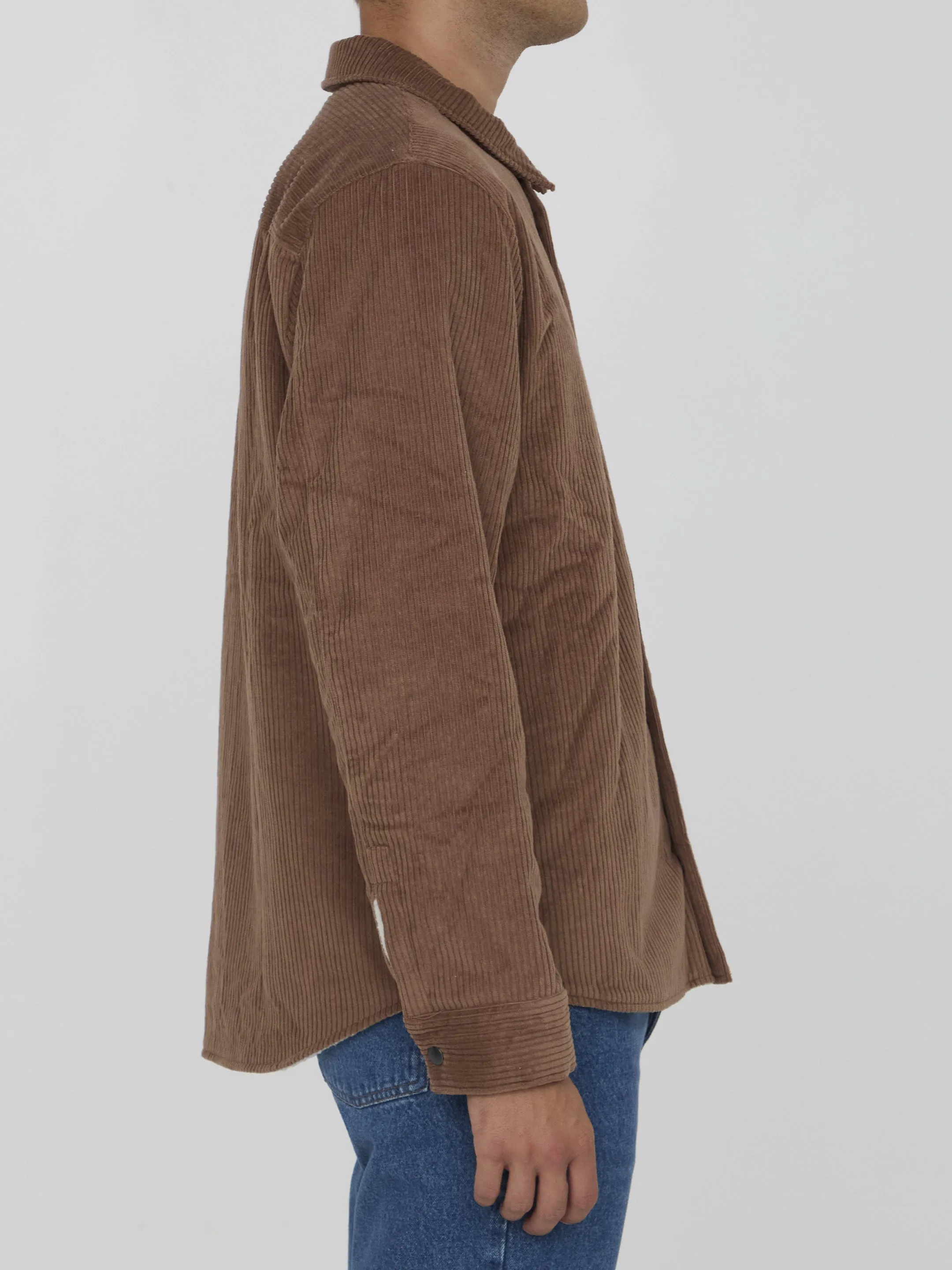 James Perse Sherpa Jacket With Shearling Lining