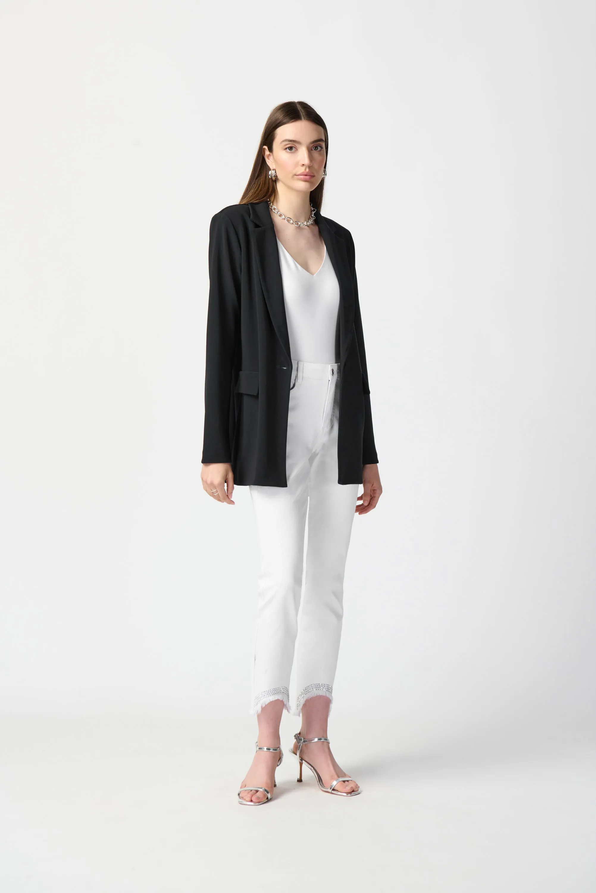 Joseph Ribkoff Straight Blazer Essential Black - 231064