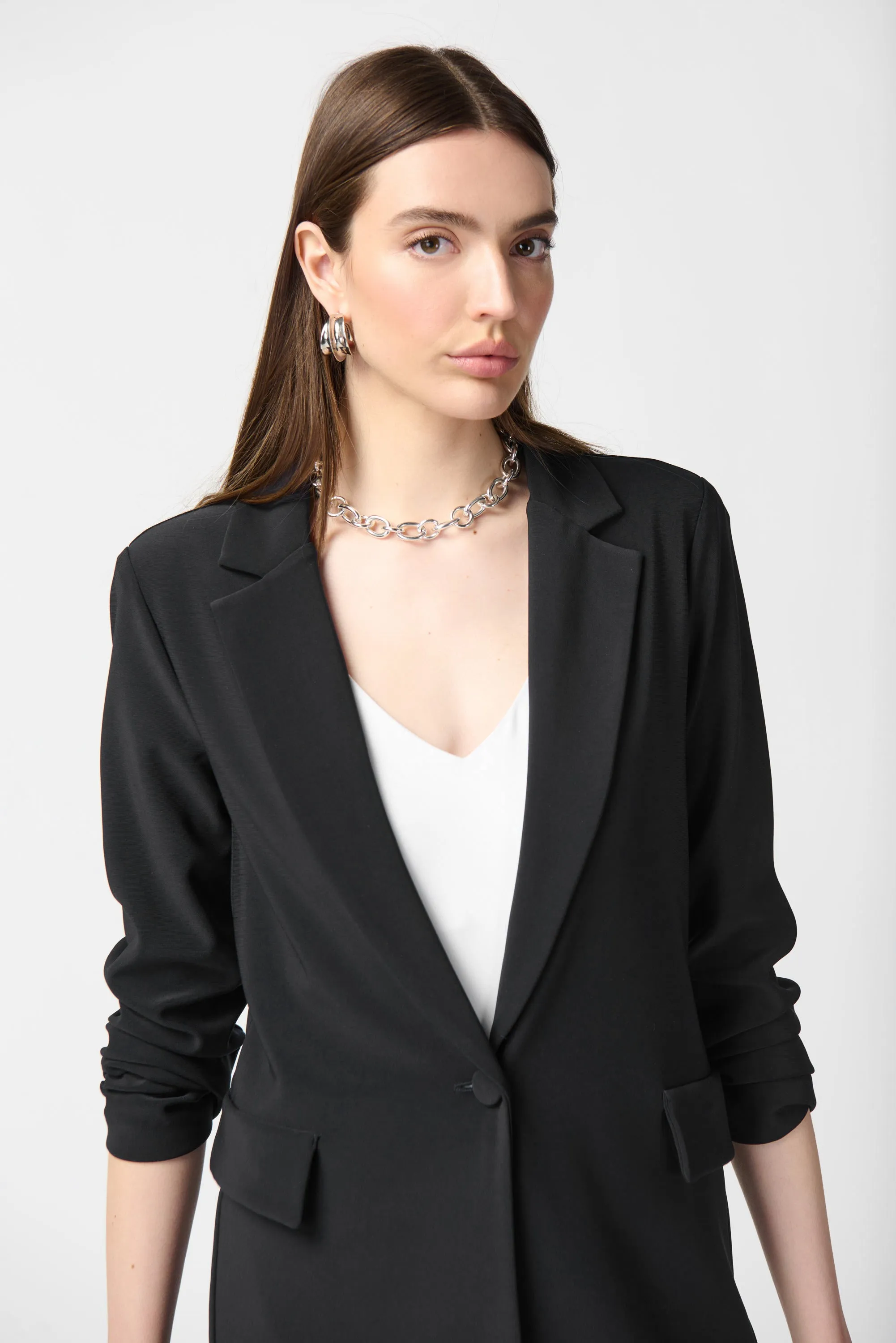 Joseph Ribkoff Straight Blazer Essential Black - 231064