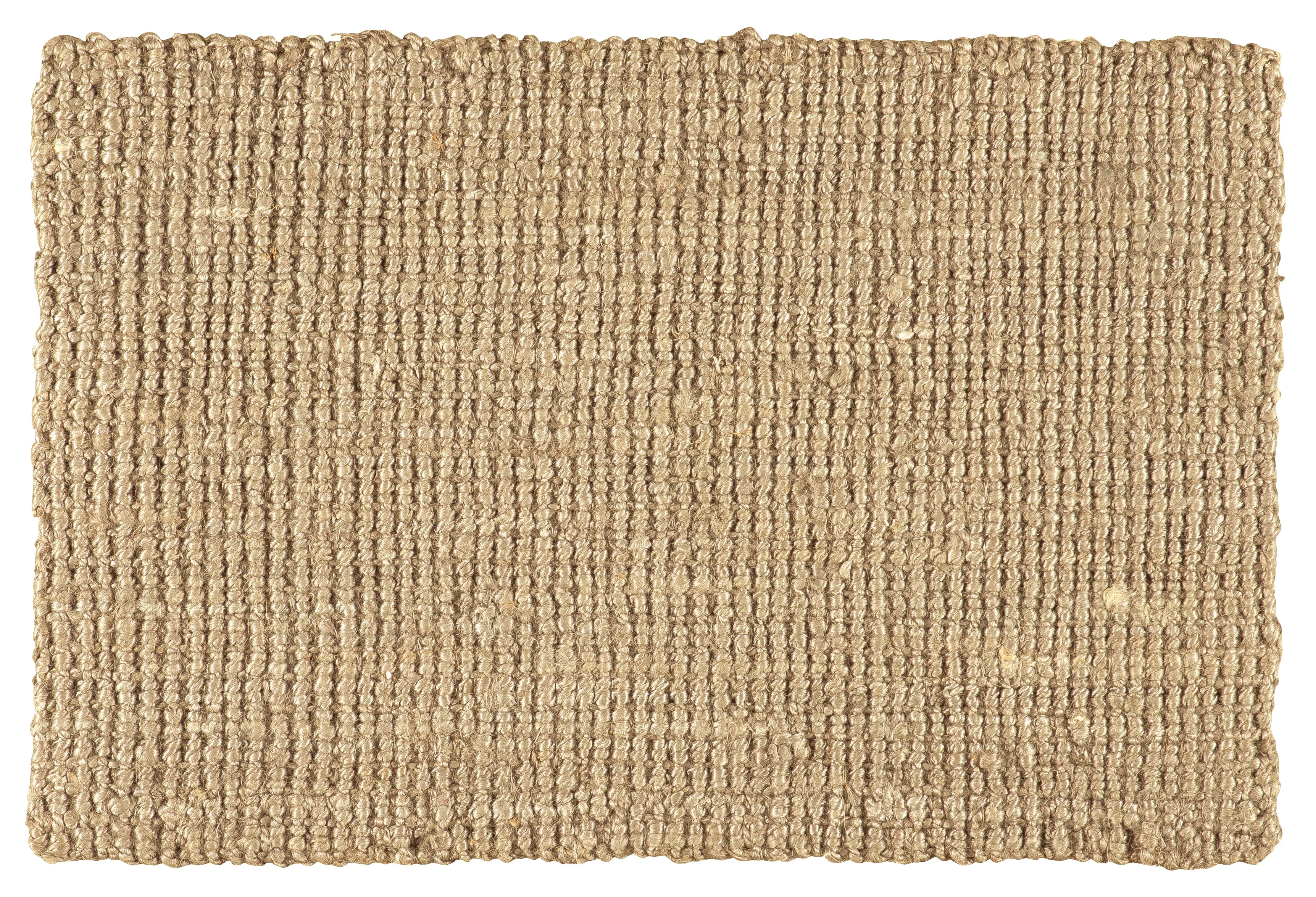 Jute Doormat with Rubber Backing - Natural