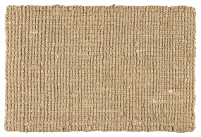 Jute Doormat with Rubber Backing - Natural