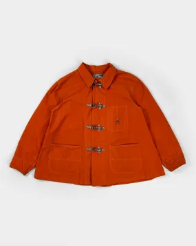 Kenzo Jeans Orange Fireman Boxy Jacket 1990's