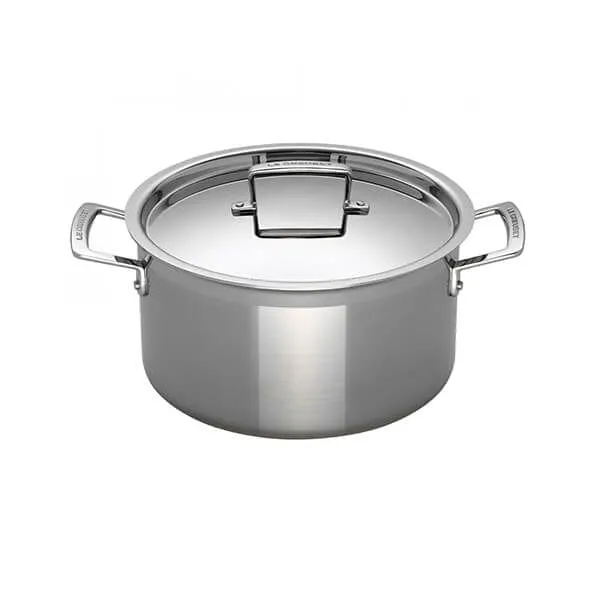 Le Creuset 3-ply Stainless Steel Deep Casserole