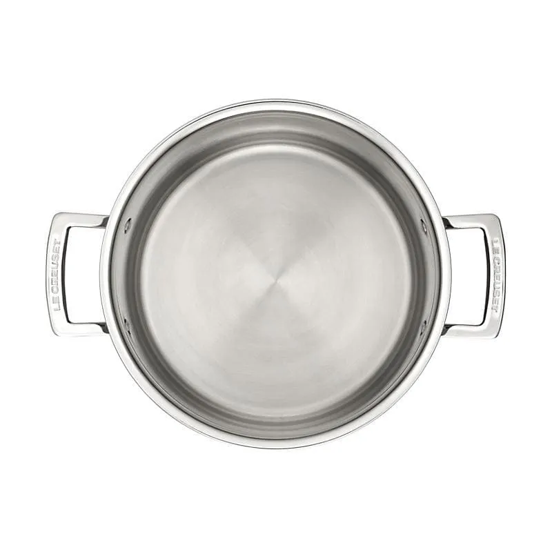 Le Creuset 3-ply Stainless Steel Deep Casserole