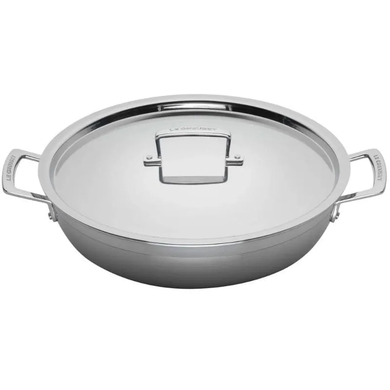 Le Creuset 3-ply Stainless Steel Shallow Casserole