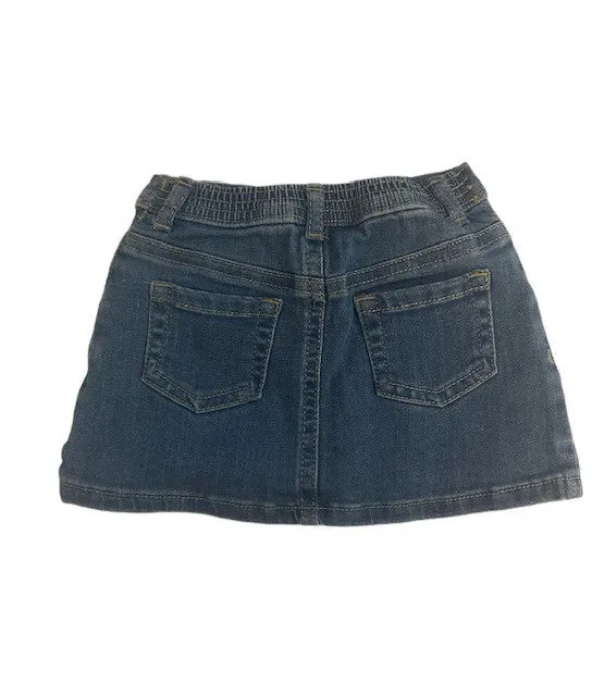 LIGHT WASH DENIM SKIRT (SZ 6-12 Months)