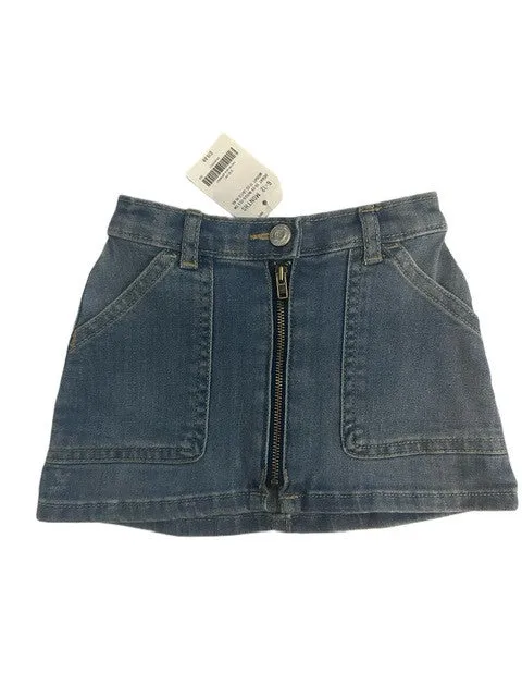 LIGHT WASH DENIM SKIRT (SZ 6-12 Months)