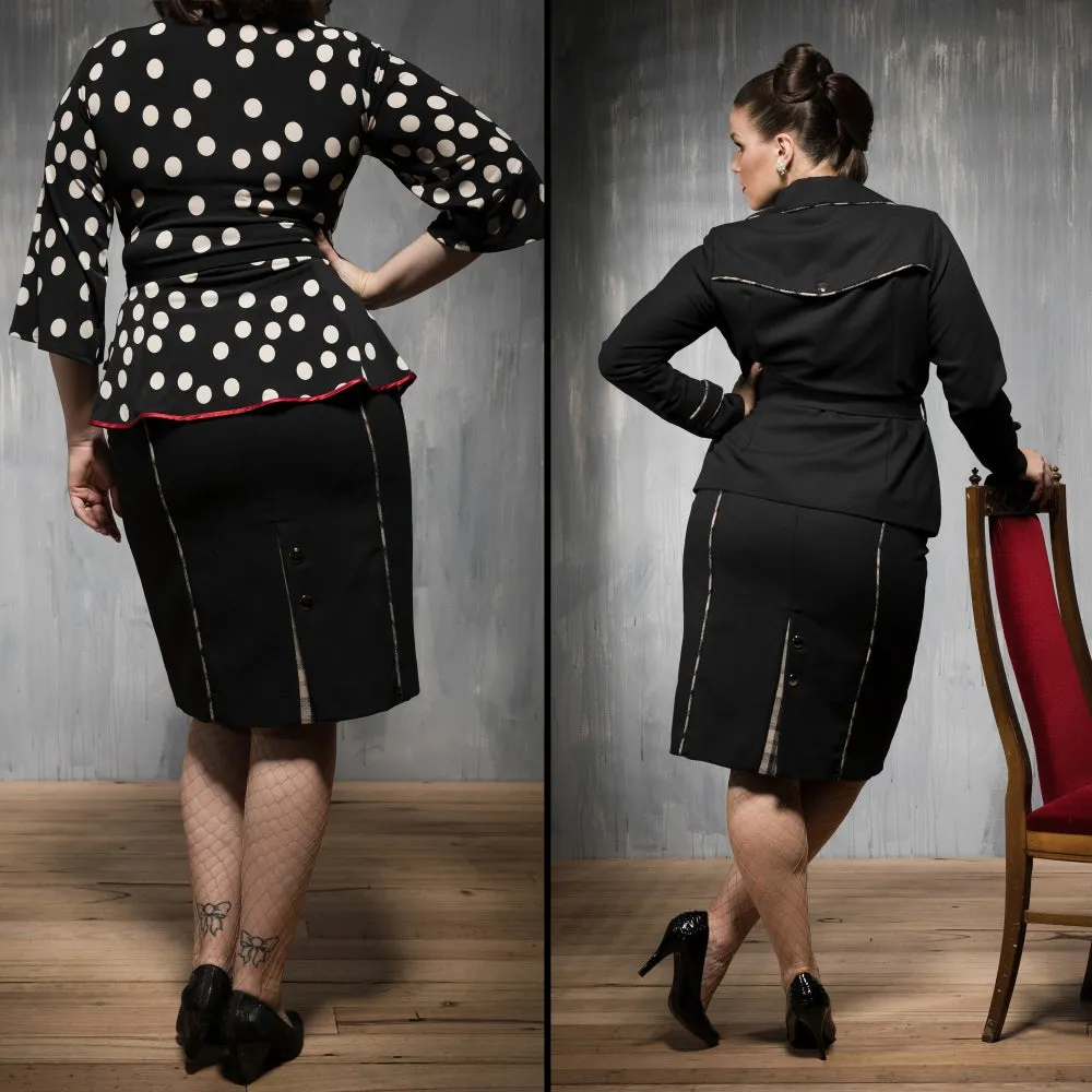 MADAM SPY PENCIL SKIRT