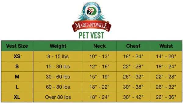 MARGARITTAVILLE PET VEST