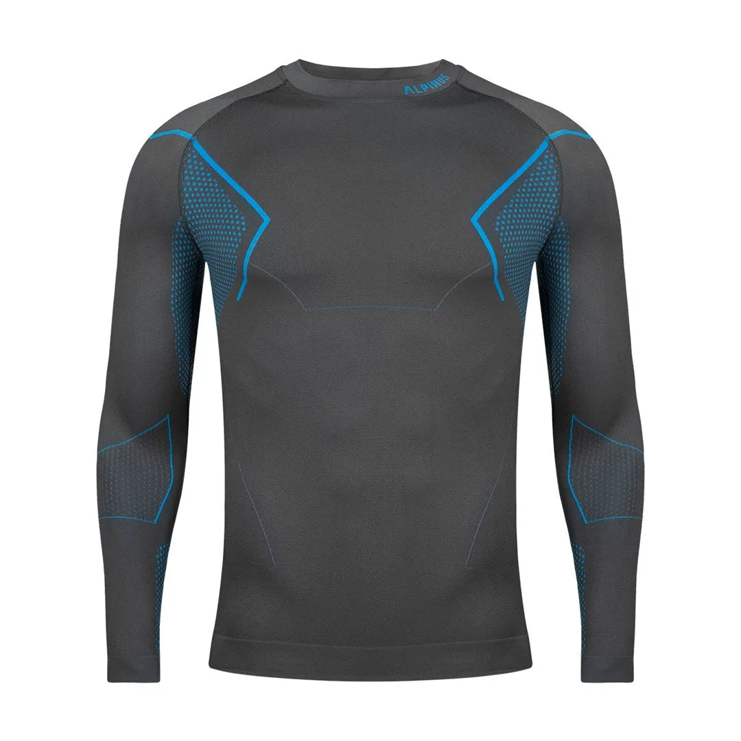 Men's Thermoactive Sweatshirt Alpinus Active Base Layer Gray Gt43860 S