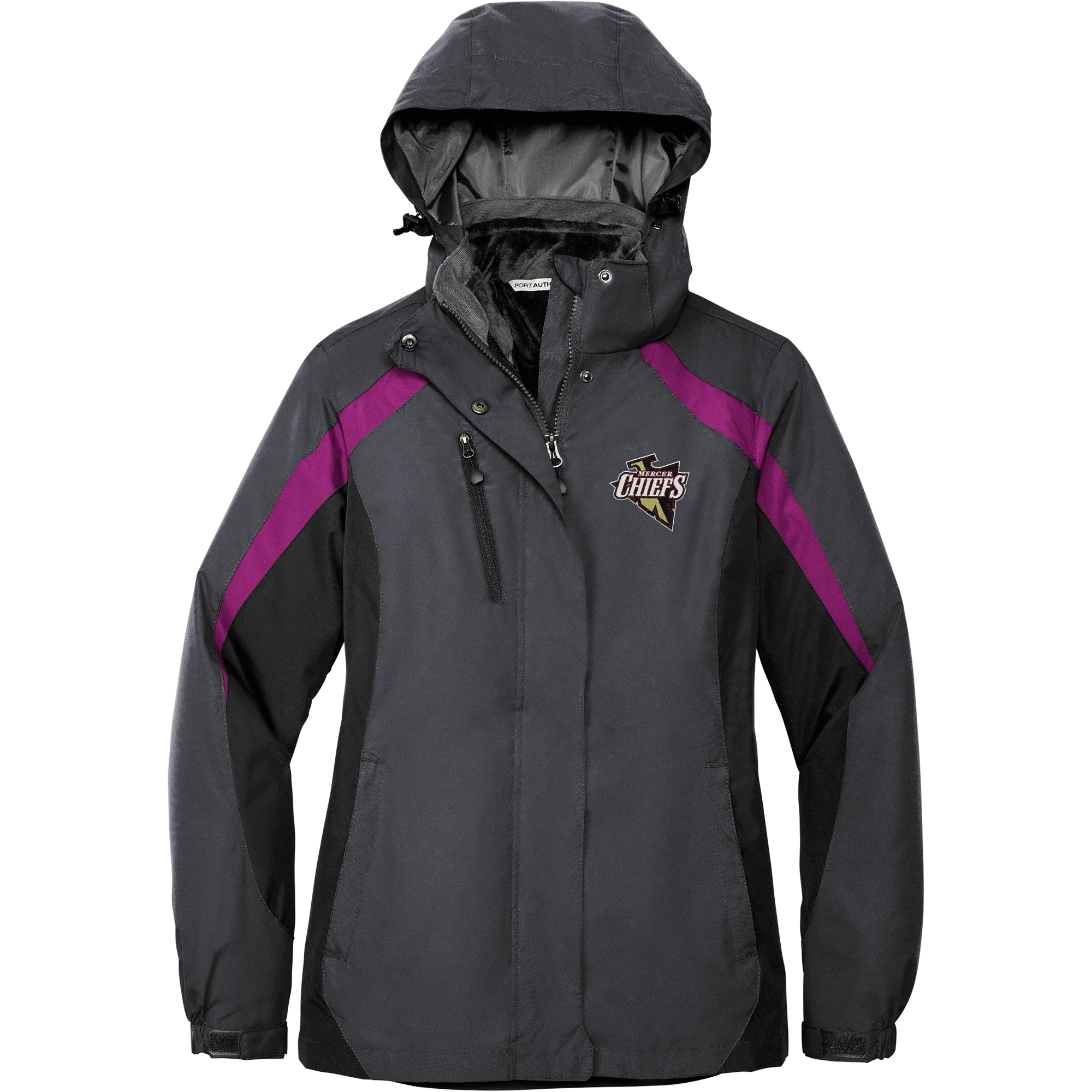 Mercer Chiefs Ladies Colorblock 3-in-1 Jacket