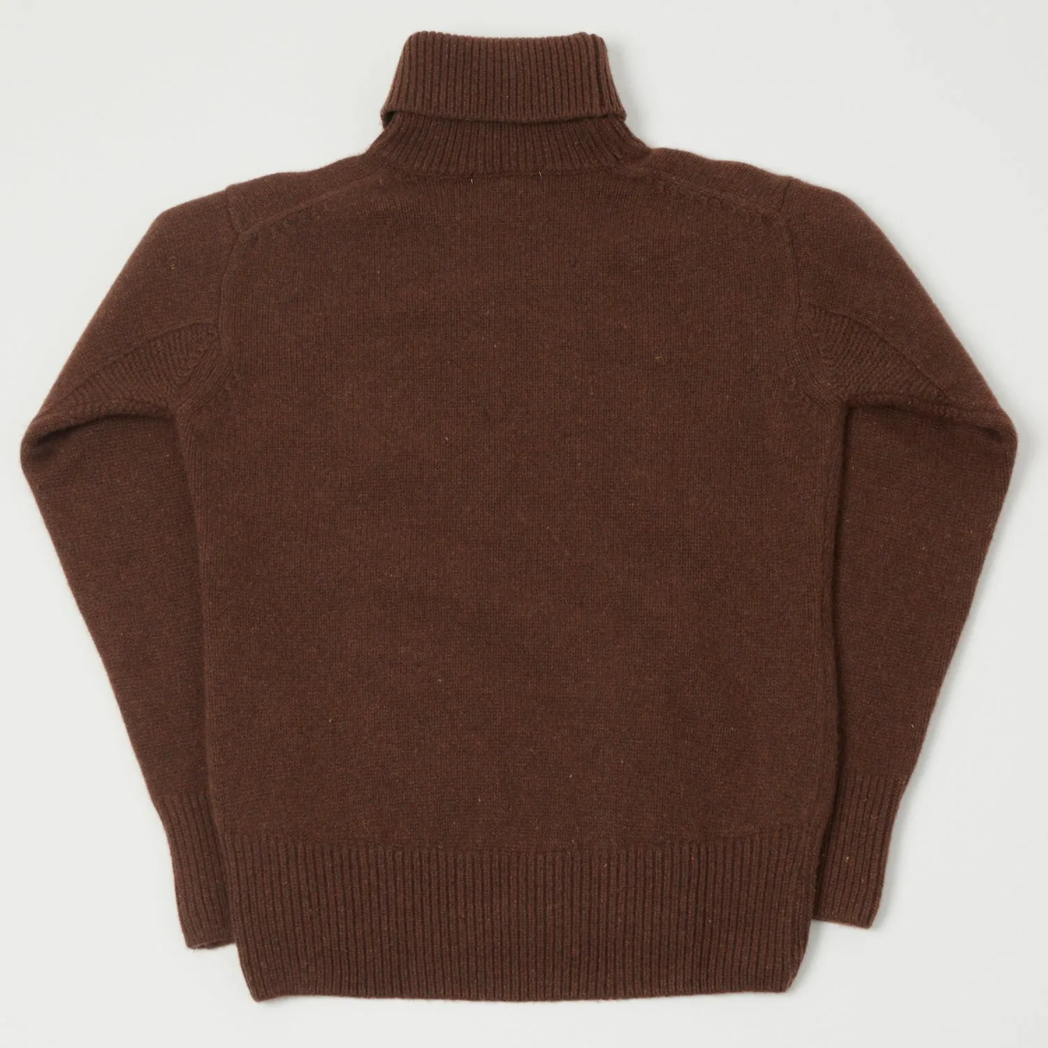 Merz b. Schwanen LOCT01 Turtleneck Knit Pullover - Chestnut