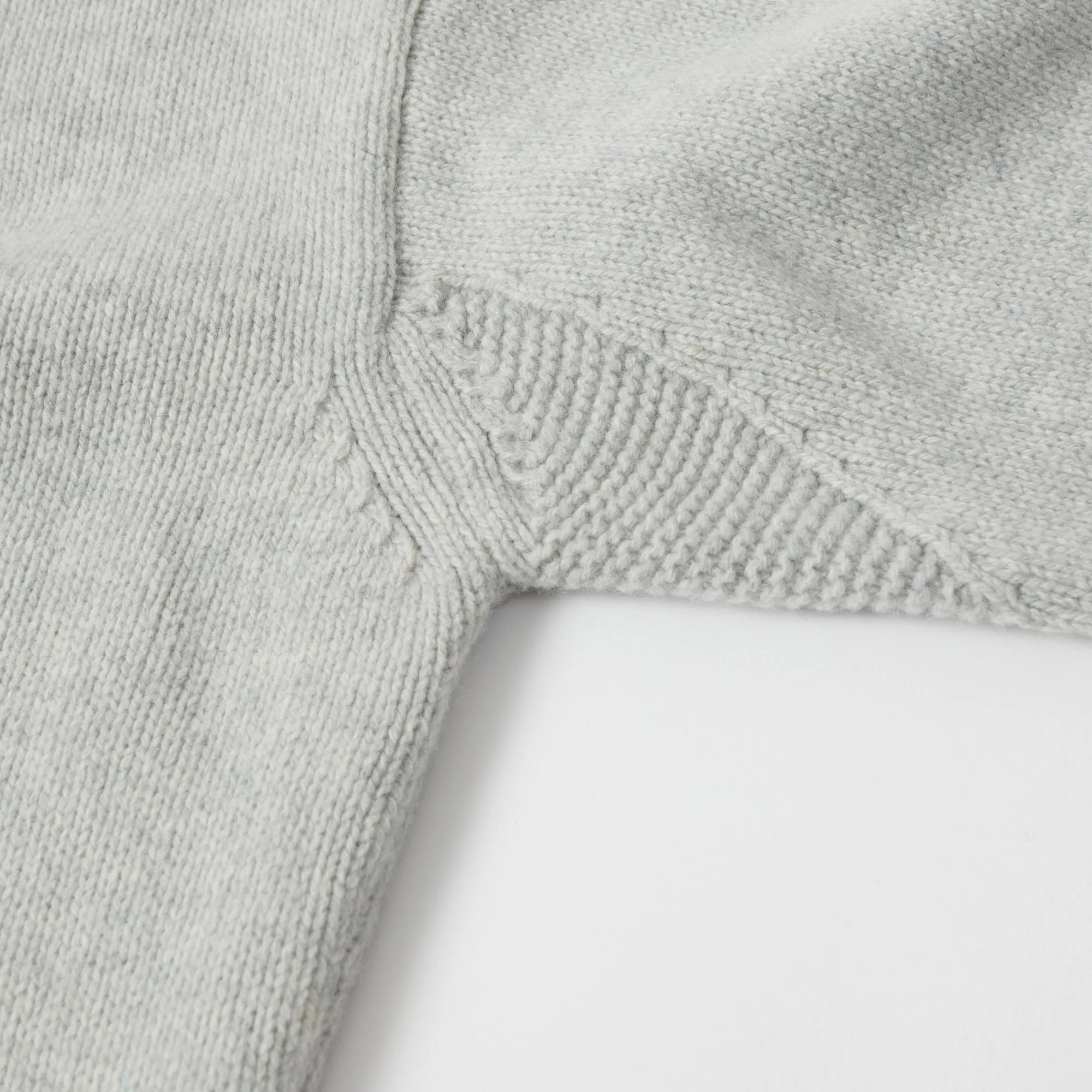 Merz b. Schwanen LOCT01 Turtleneck Knit Pullover - Grey Melange