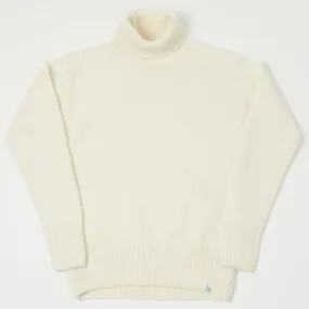 Merz b. Schwanen LOCT01 Turtleneck Knit Pullover - Nature