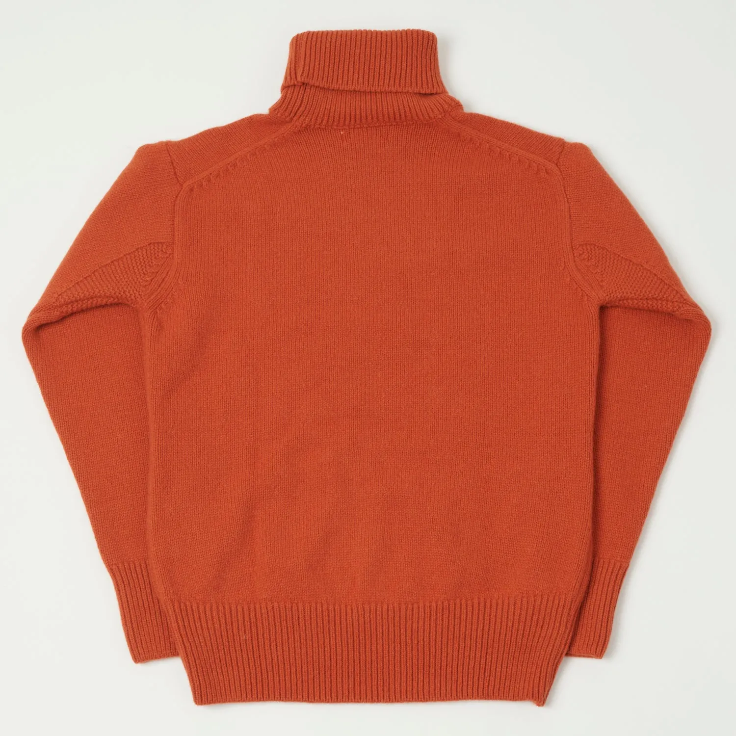 Merz b. Schwanen LOCT01 Turtleneck Knit Pullover - Rust