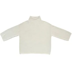 MOCK TURTLENECK - NATURAL