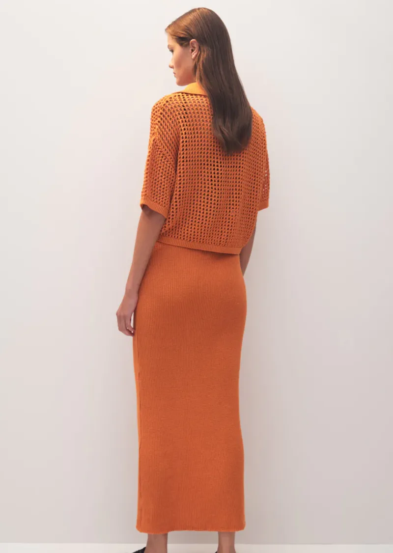 Morrison Ines Knit Skirt Tumeric