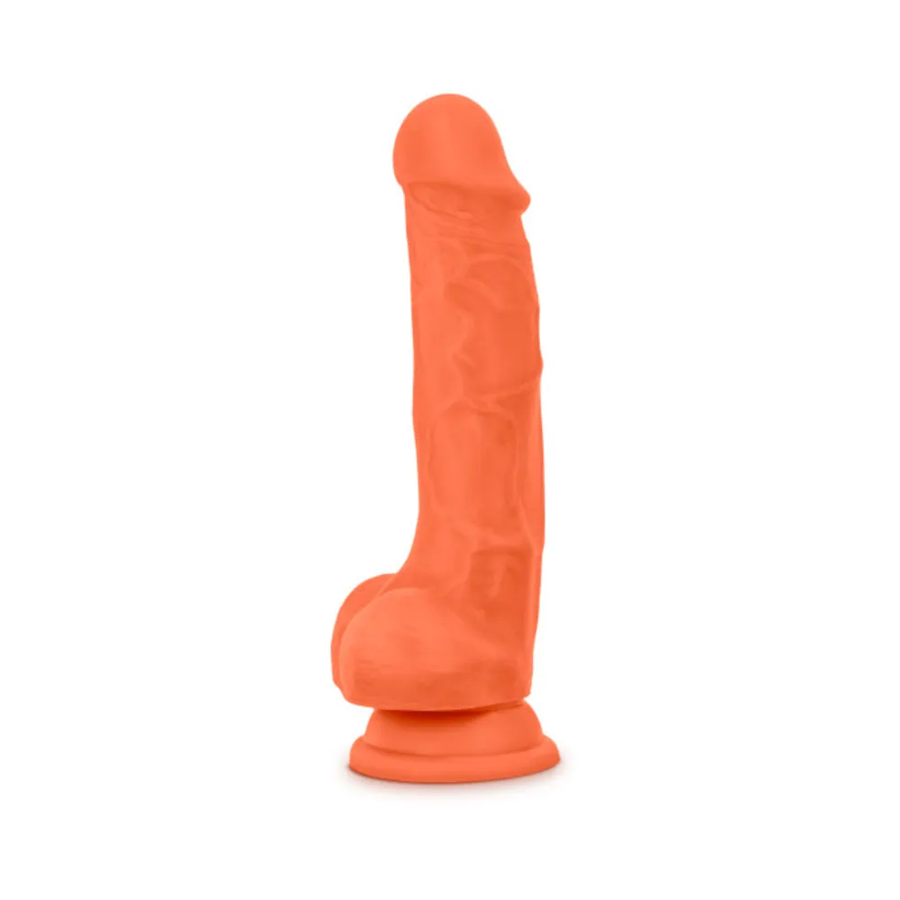 Neo Elite - 7.5in Silicone Dual Density Cock With Balls