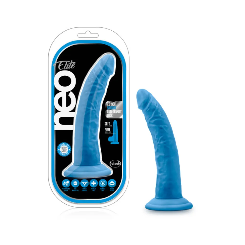 Neo Elite - 7.5in Silicone Dual Density Cock