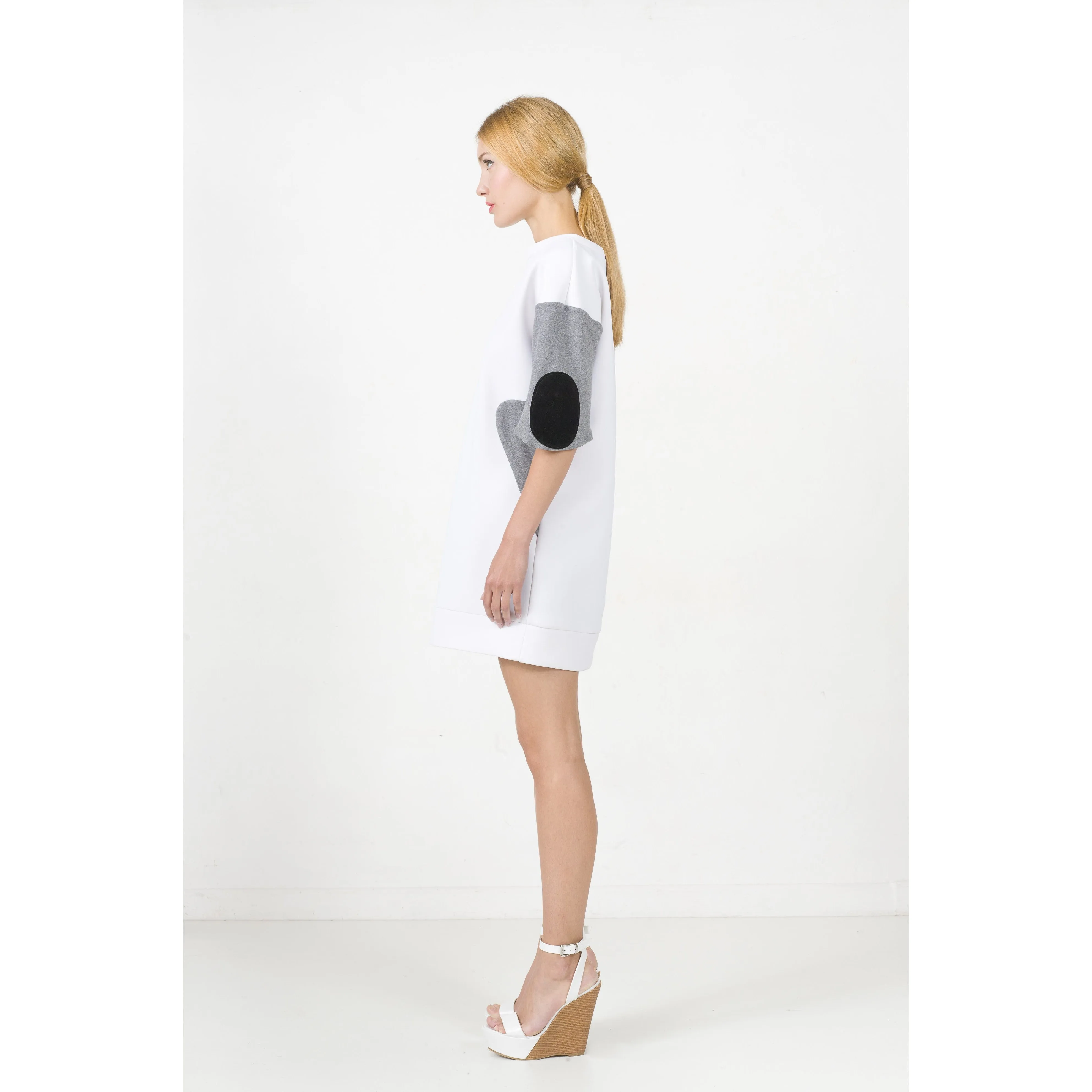 Neoprene Dress made in Paris France