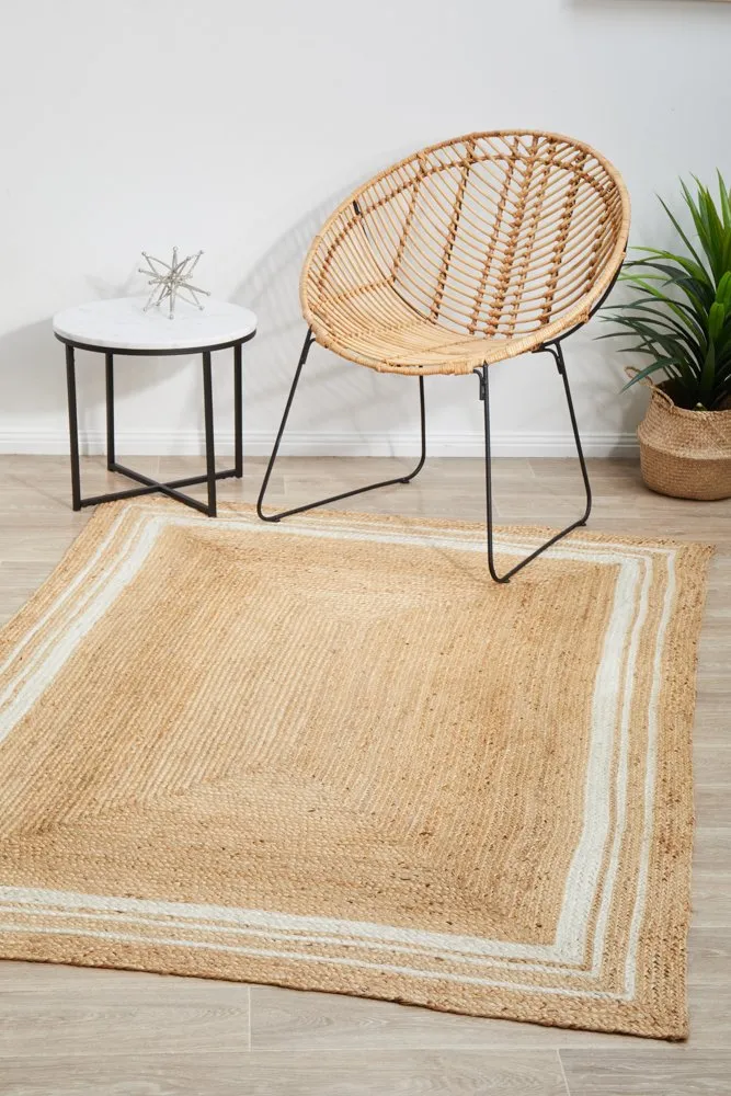 Noosa 111 Rectangle Rug (Natural) by Rug Culture