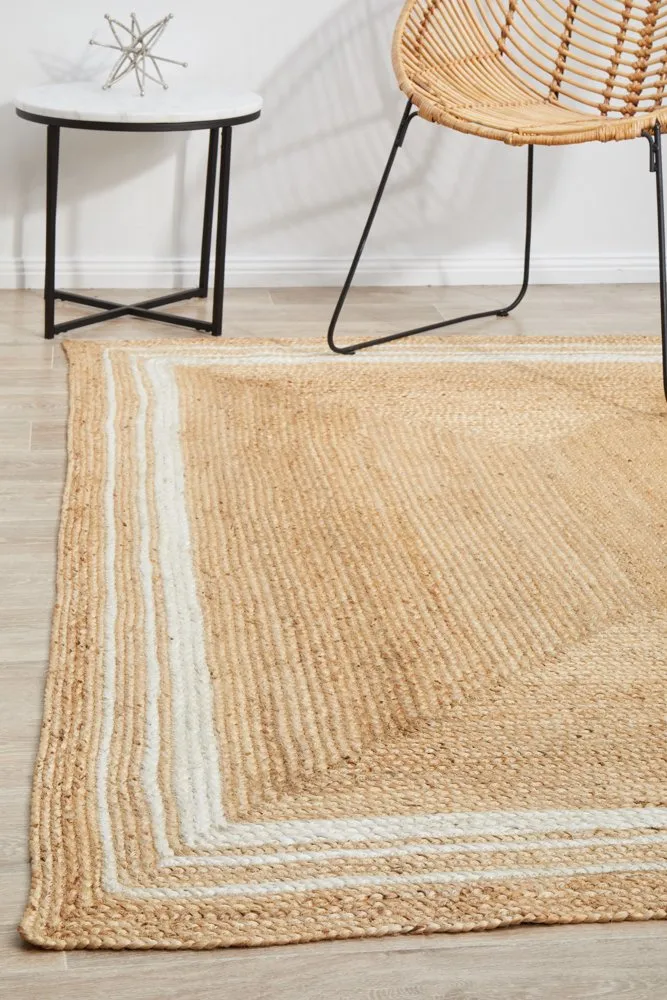 Noosa 111 Rectangle Rug (Natural) by Rug Culture