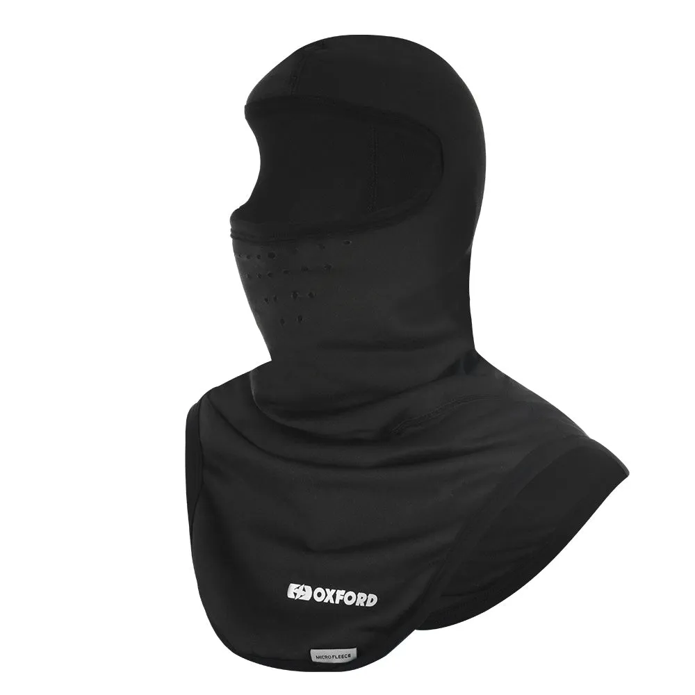 Oxford Deluxe Microfiber Balaclava - Black