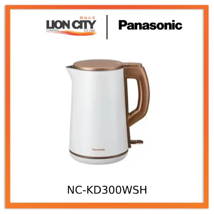 Panasonic NC-KD300WSH 1.5L Double Wall Electric Kettle