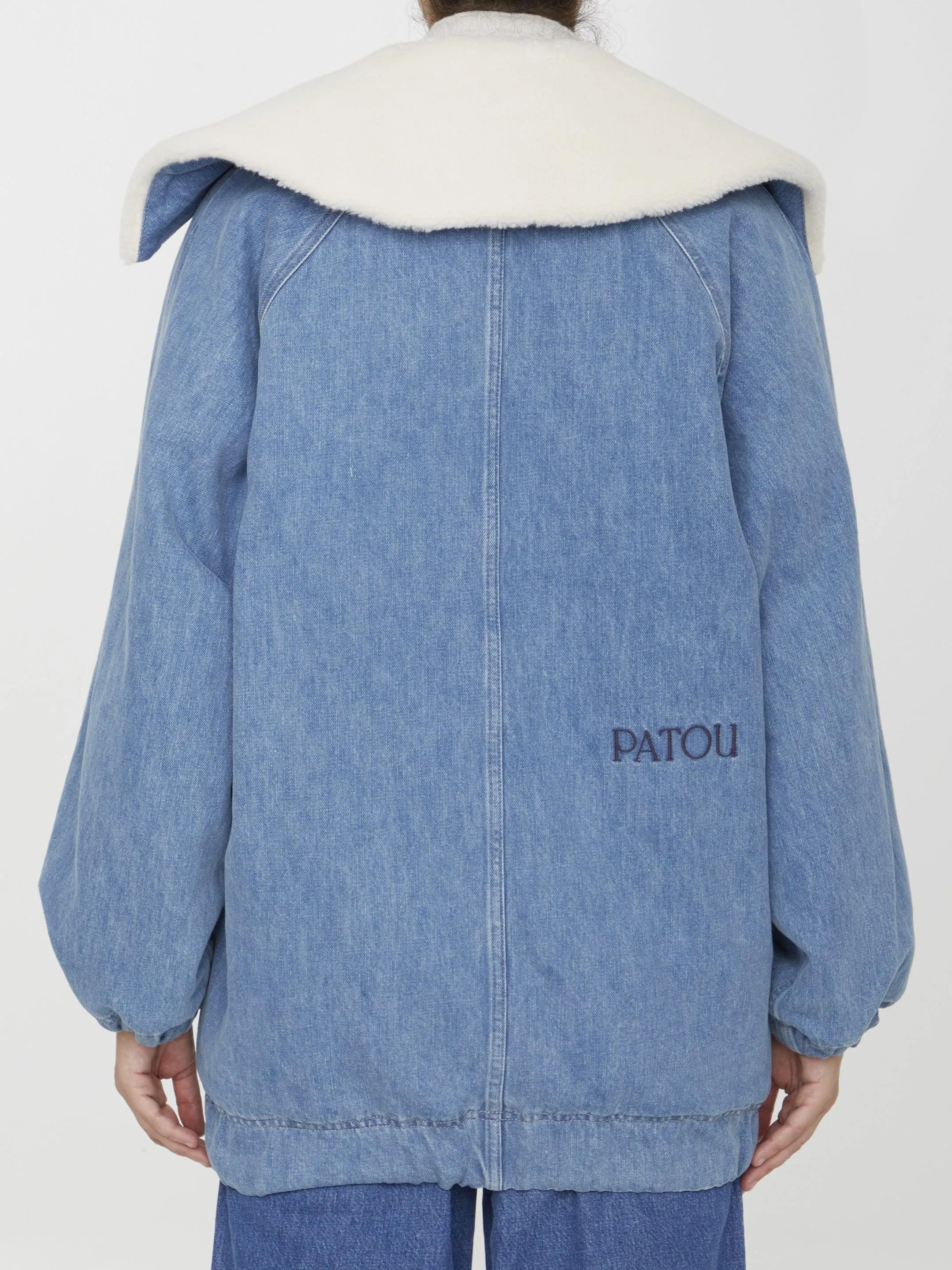 Patou Oversized Denim Jacket