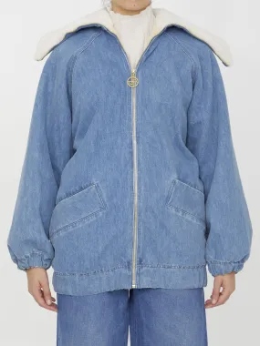 Patou Oversized Denim Jacket