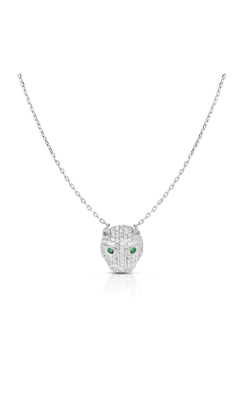 Pavé Panther Necklace