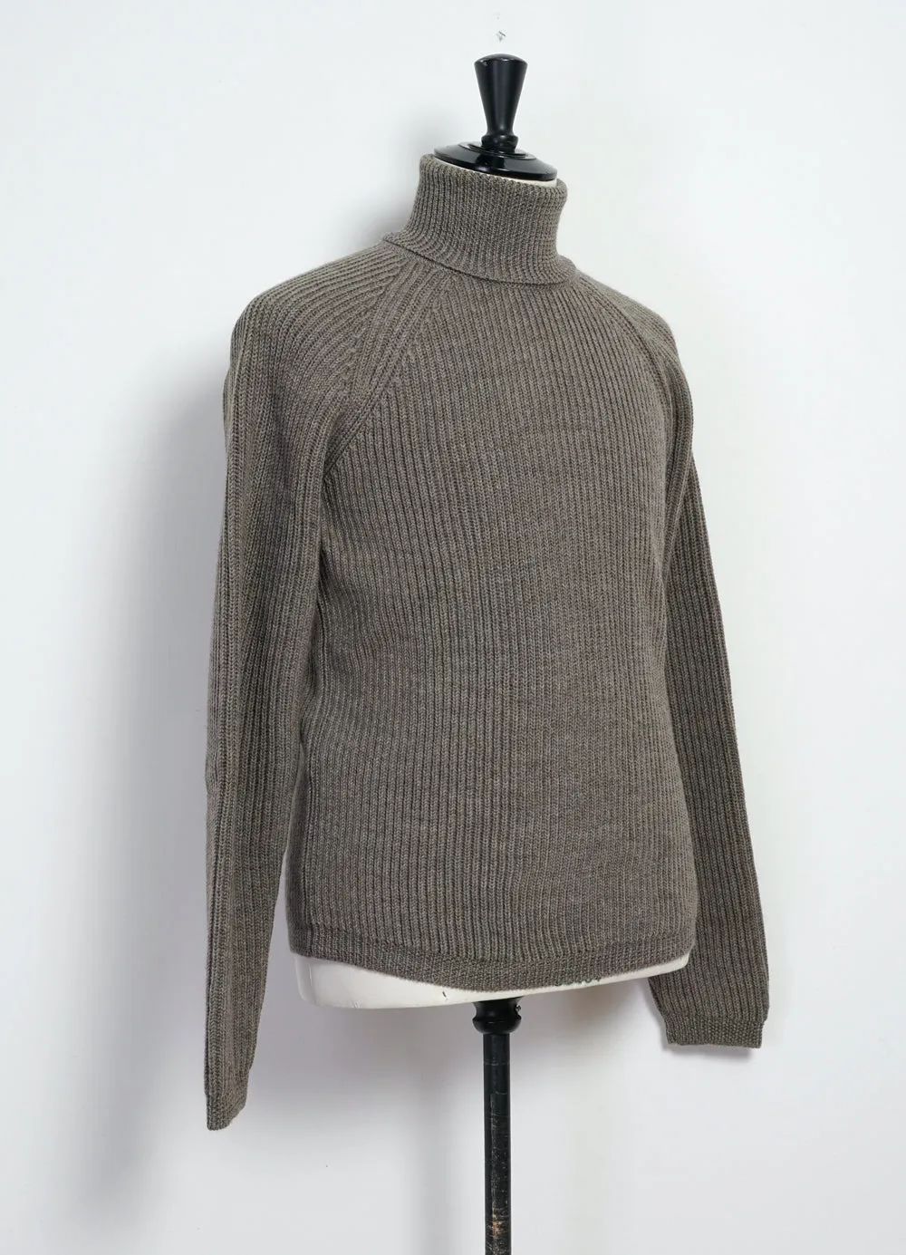 PELLE 28-06-9 | Heavy Knit Turtleneck | Natural