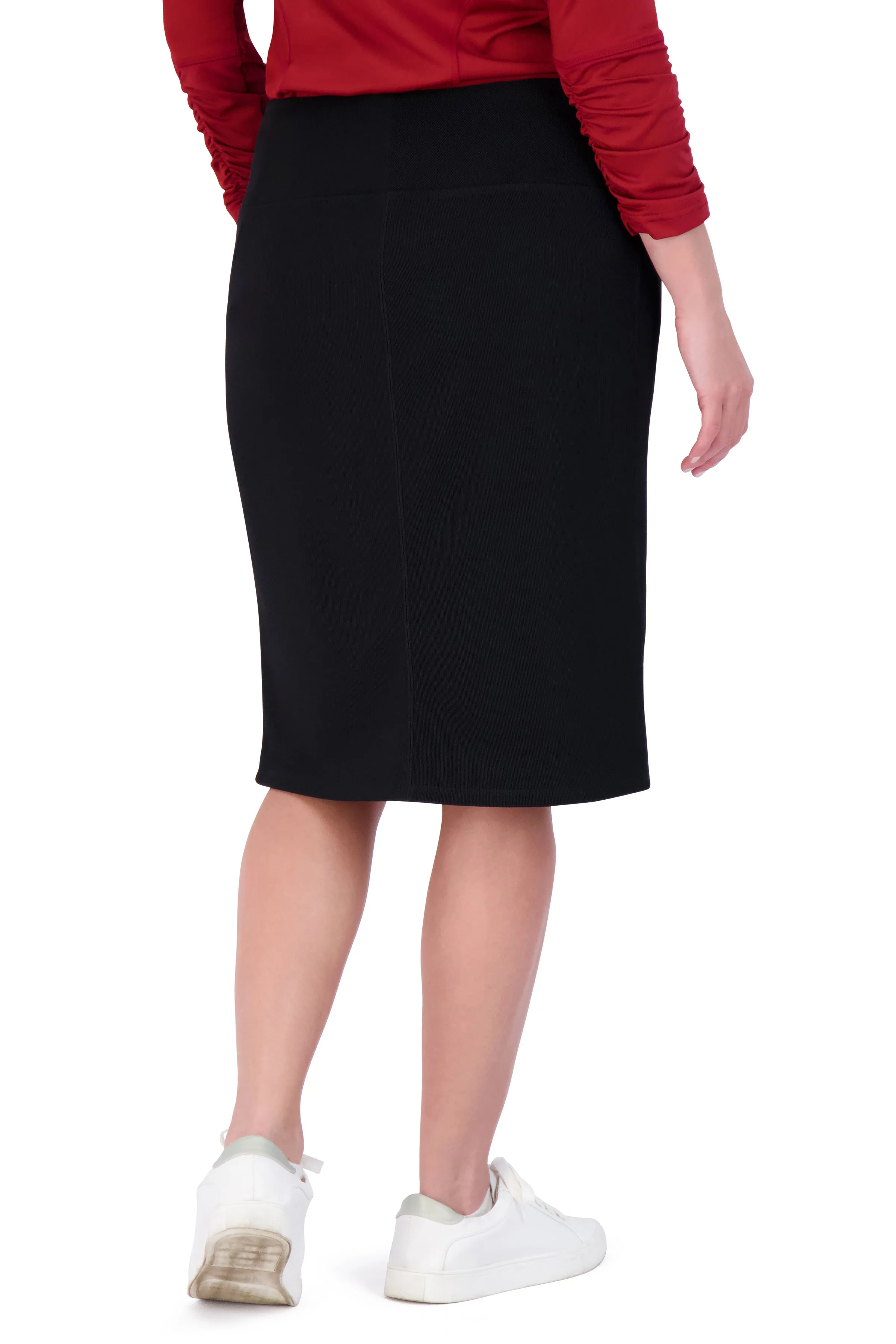 Perfect Fit Pencil Skirt 22" - Black