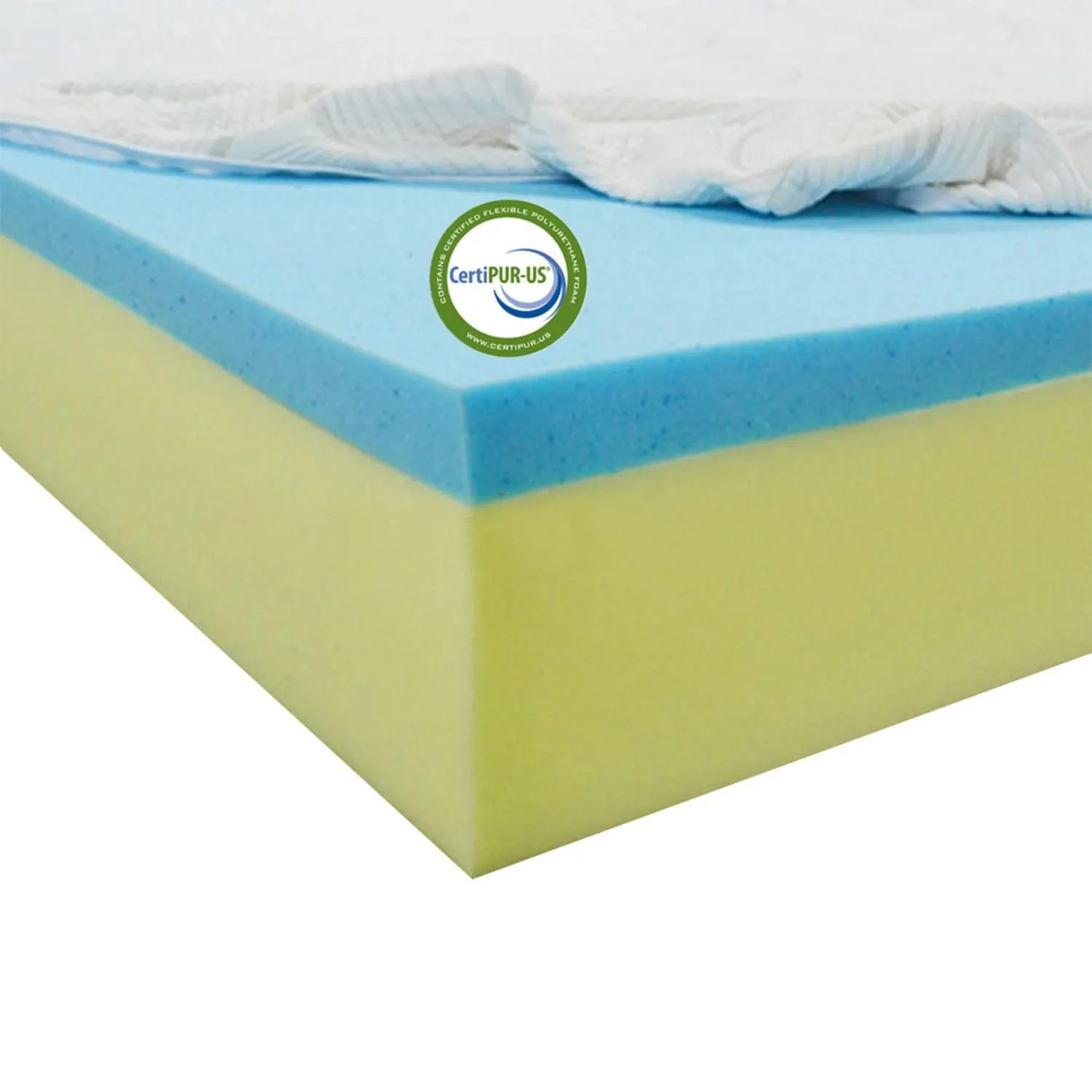 PINDIA Orthopedic Cool Gel Infused Memory Foam Mattress (72 x 36 x 6 inch, Single Bed)