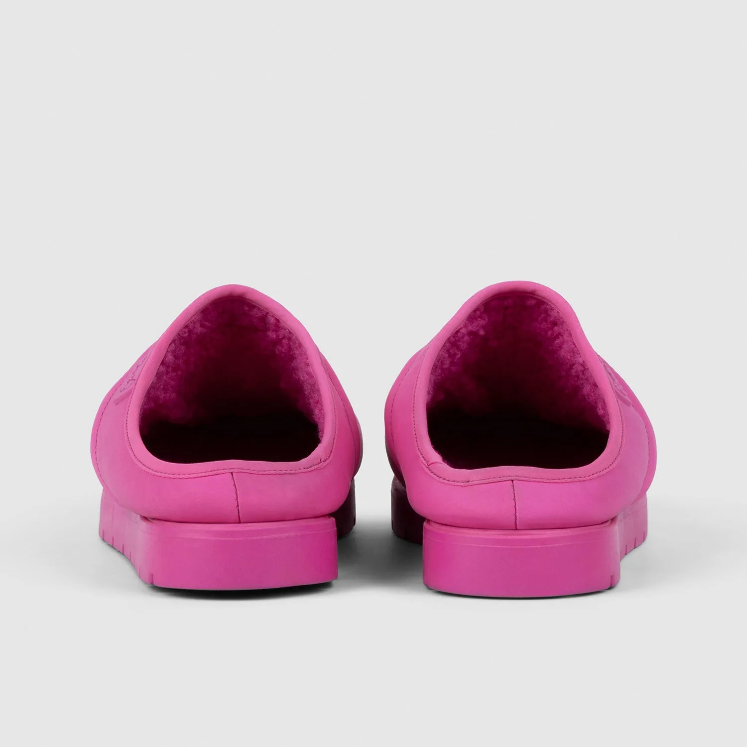 Pink Puffer Slip On