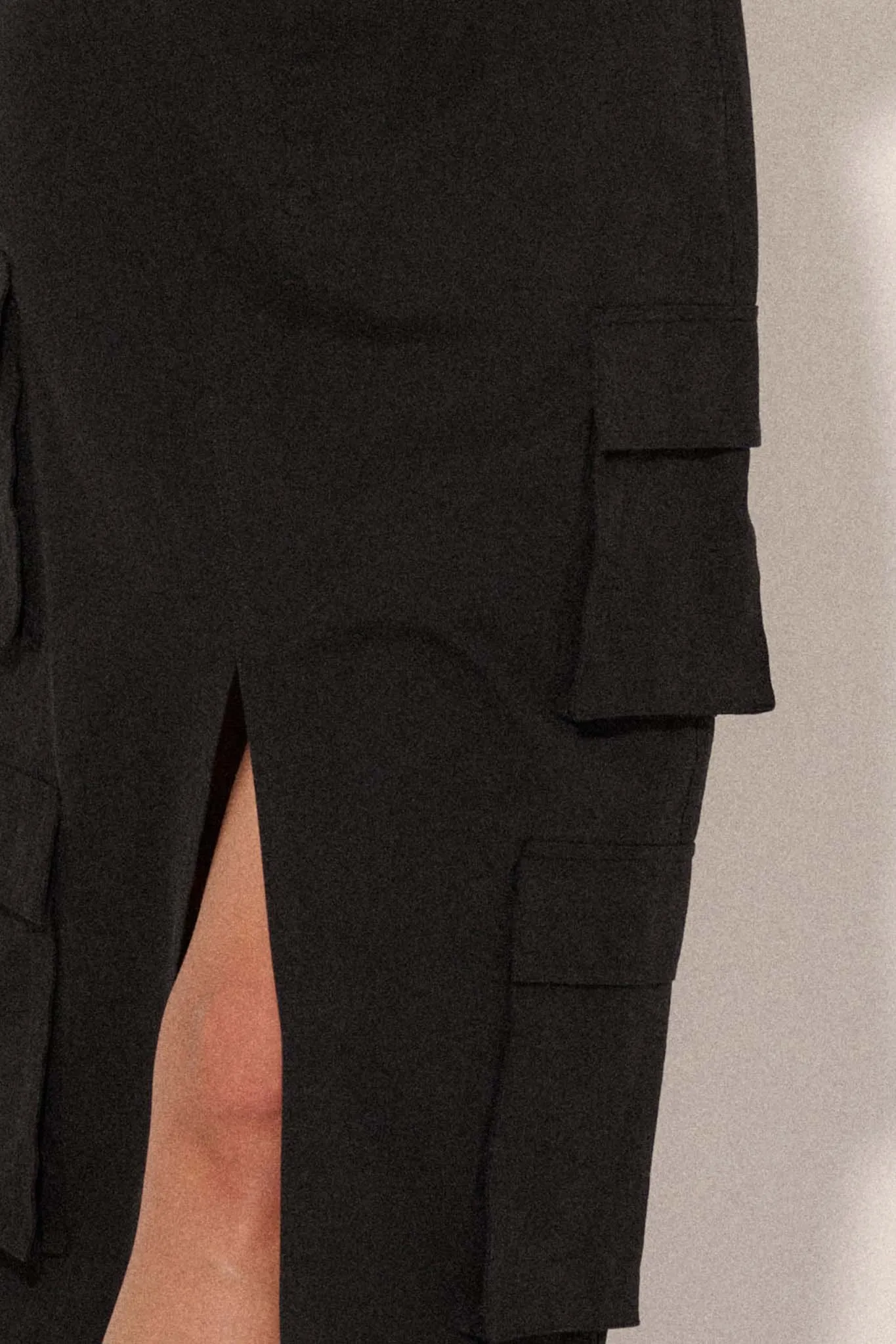 Practically Perfect Cargo Midi Pencil Skirt