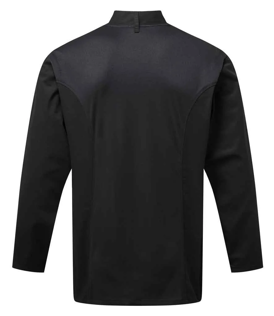 Premier - Coolchecker® Long Sleeve Chef's Jacket