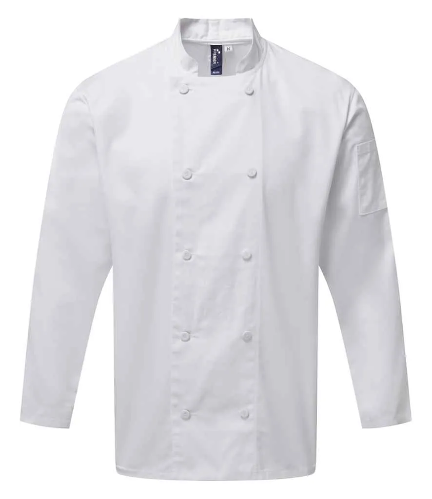 Premier - Coolchecker® Long Sleeve Chef's Jacket