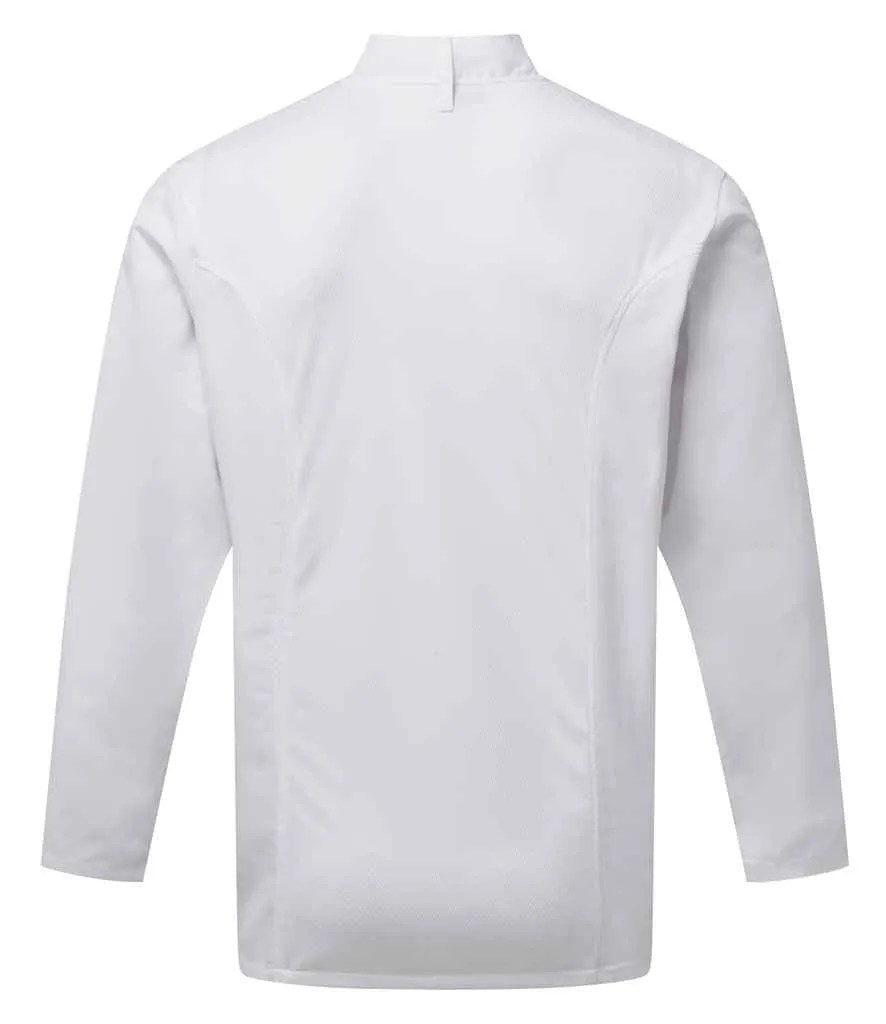 Premier - Coolchecker® Long Sleeve Chef's Jacket