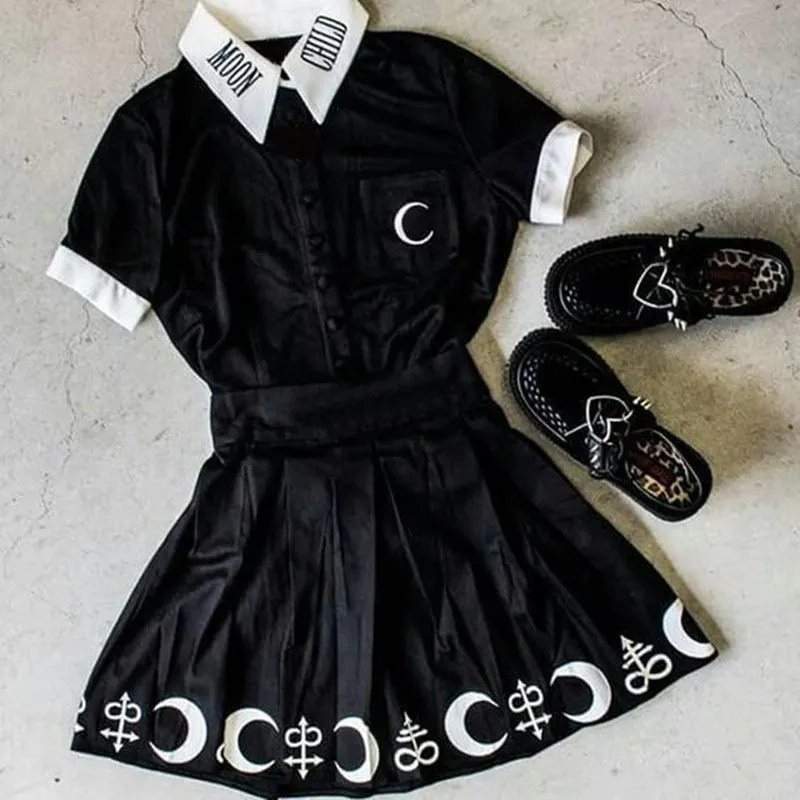 Pretty Witch Skirt & Blouse