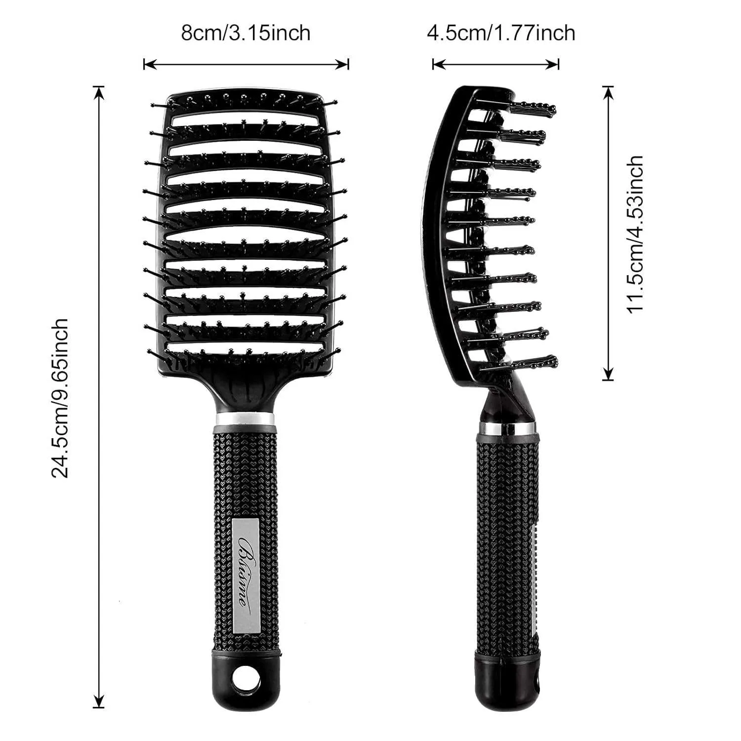 Professional Curved Vented Hairbrush