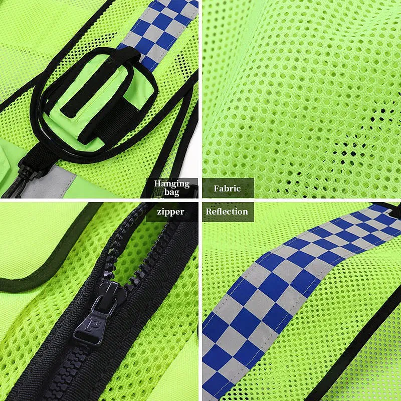 Reflective vest multi pocket for police(MJ-S35)