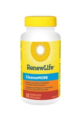 RenewLife CleanseMORE, Constipation Relief 60s