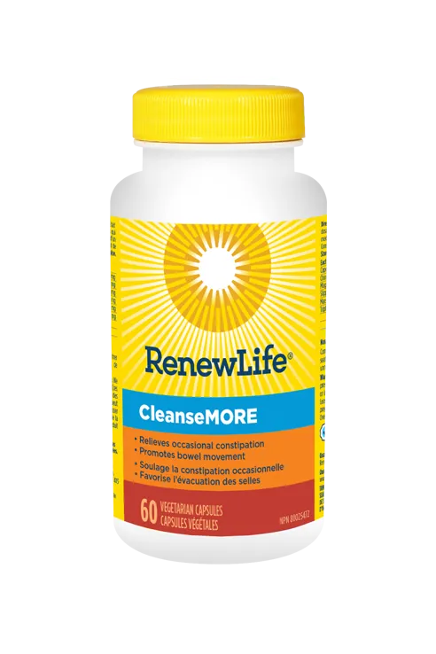 RenewLife CleanseMORE, Constipation Relief 60s